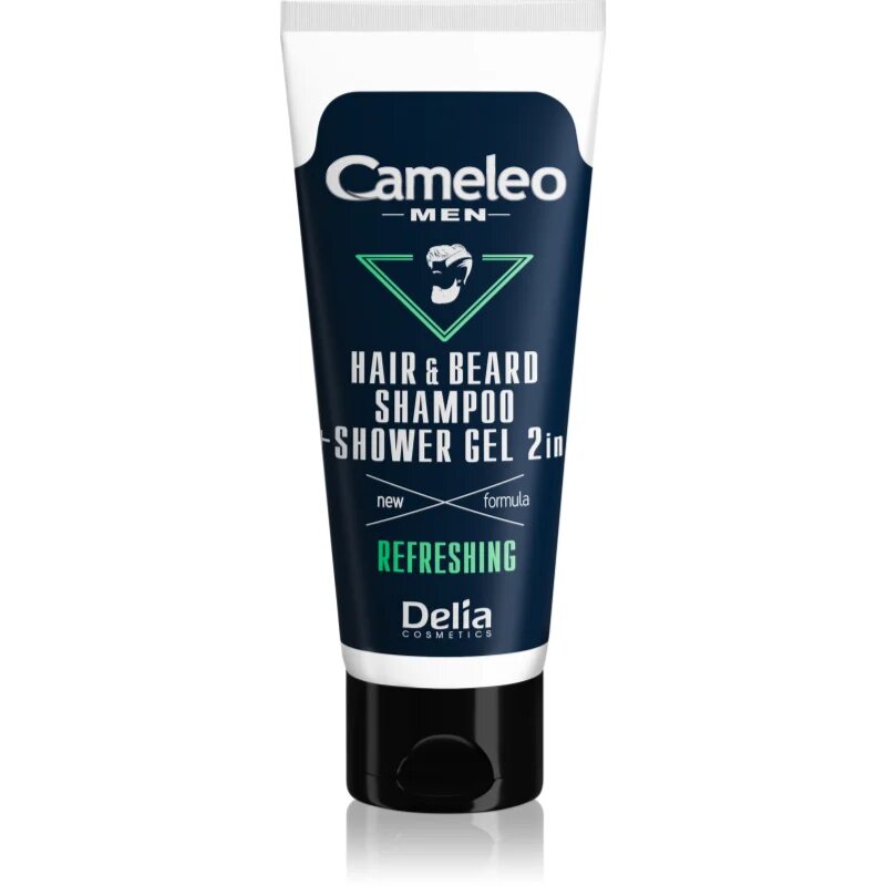 Delia Cosmetics Cameleo Men šampon in gel za prhanje za lase brado in telo 150 ml