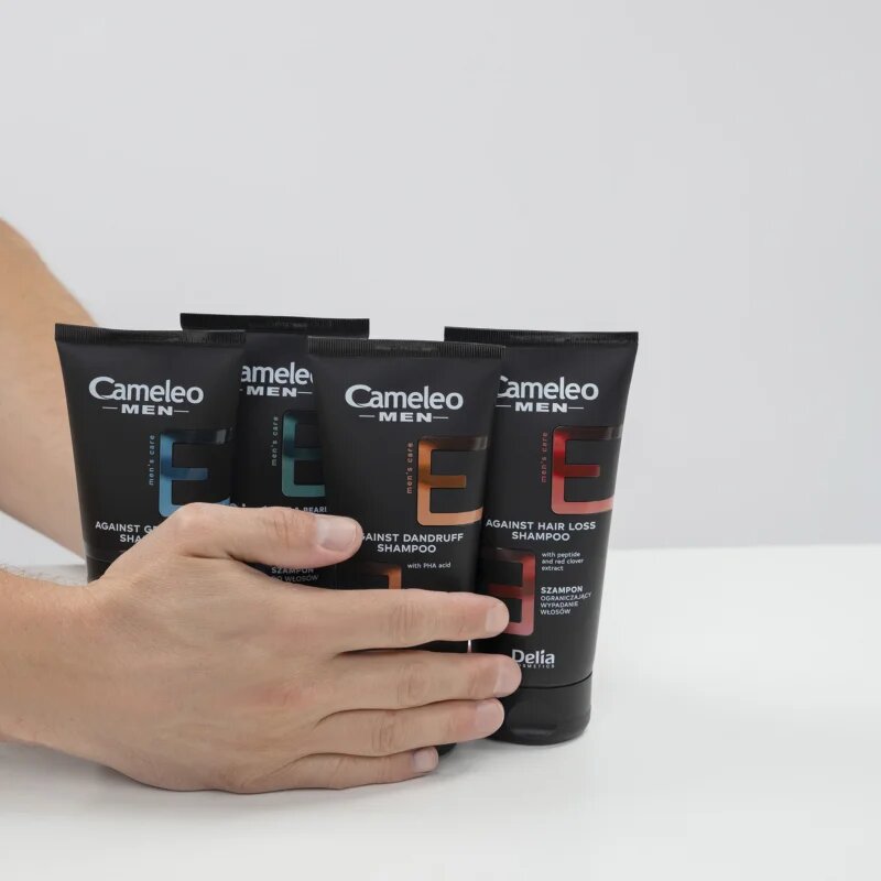 Delia Cosmetics Cameleo Men šampon in gel za prhanje za lase brado in telo 150 ml