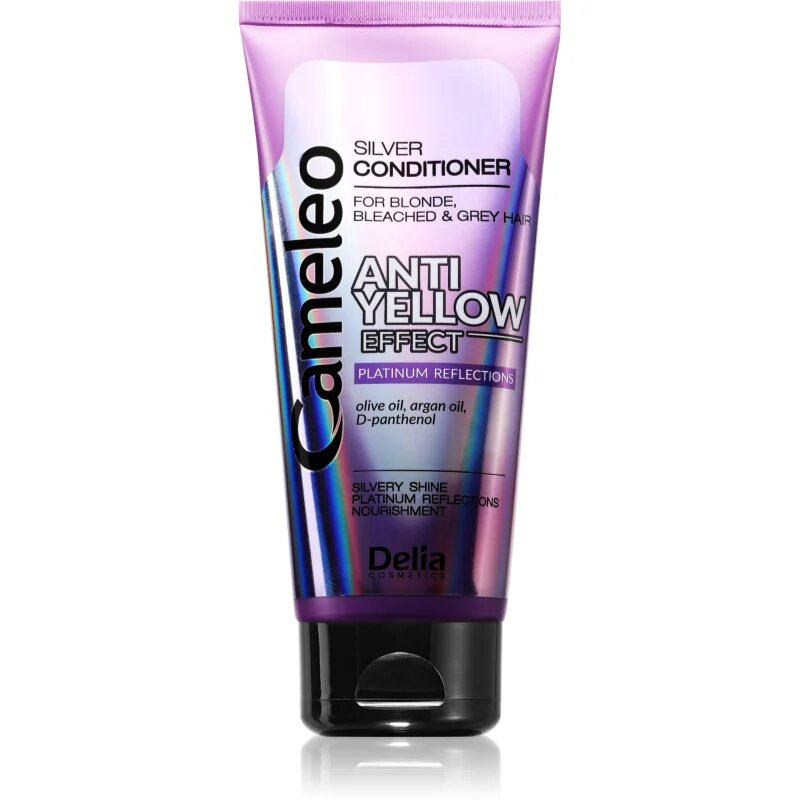 Delia Cosmetics Cameleo Silver balzam za blond in sive lase za nevtralizacijo rumenih odtenkov 200 ml