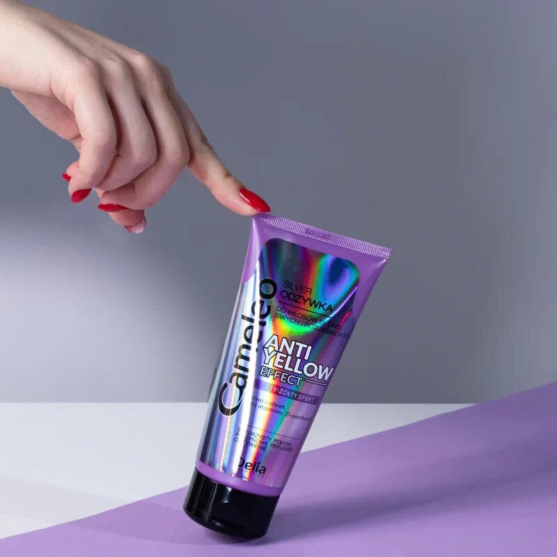 Delia Cosmetics Cameleo Silver balzam za blond in sive lase za nevtralizacijo rumenih odtenkov 200 ml