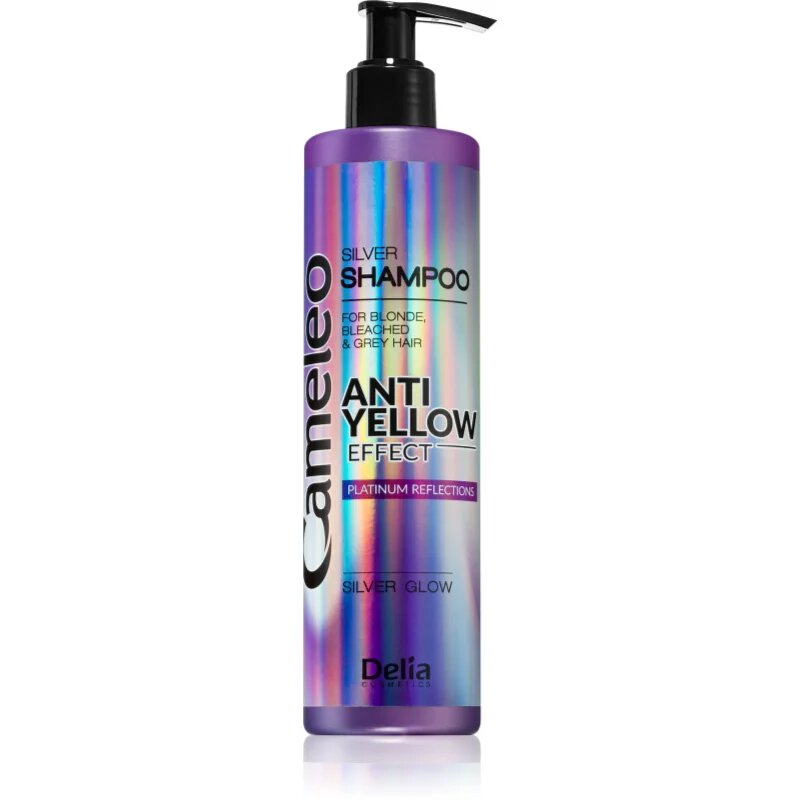 Delia Cosmetics Cameleo Silver šampon za nevtralizacijo rumenih odtenkov 250 ml
