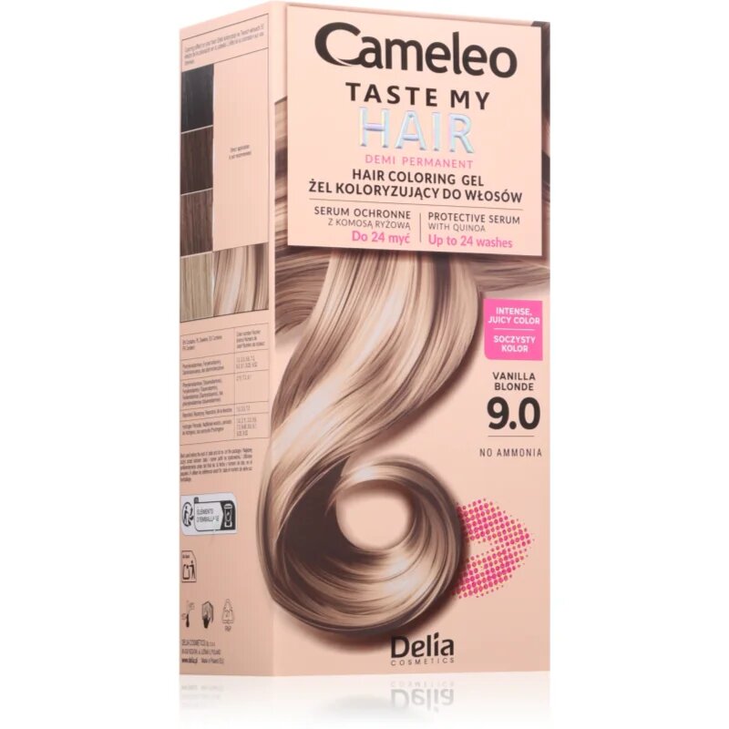 Delia Cosmetics Cameleo Taste My Hair poltrajna barva za lase odtenek 9.0 Vanilla Blonde 1 kos