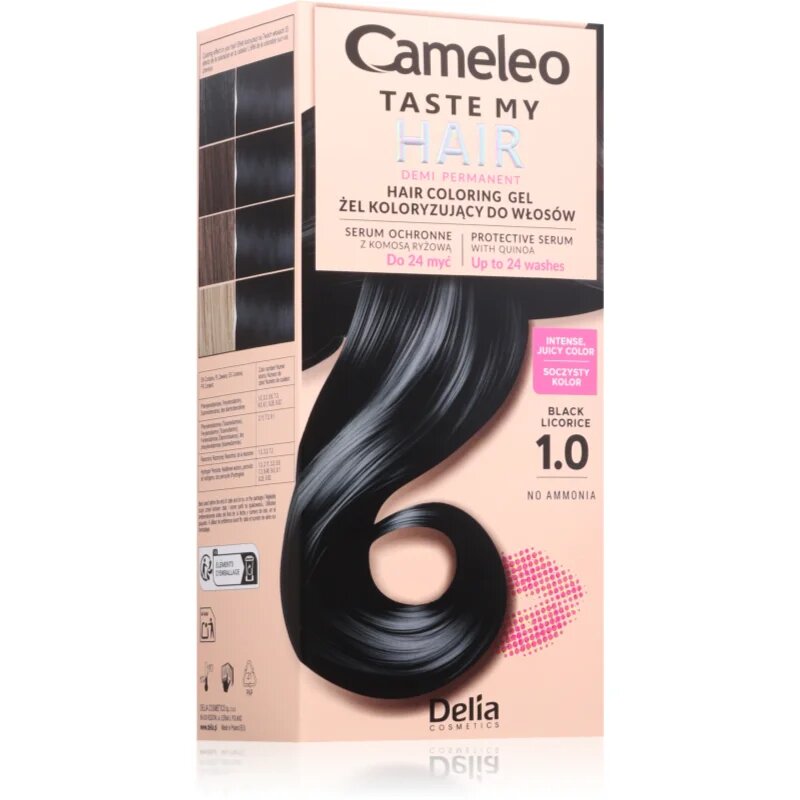 Delia Cosmetics Cameleo Taste My Hair začasna barva za lase odtenek 1 kos