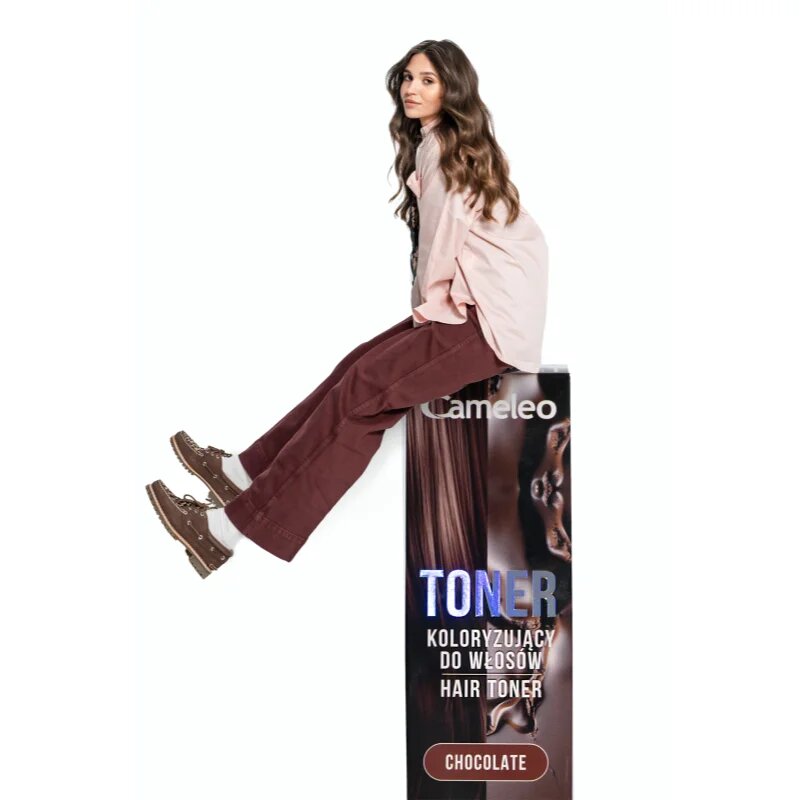 Delia Cosmetics Cameleo Toner barvni toner za lase odtenek Chocolate 75 ml