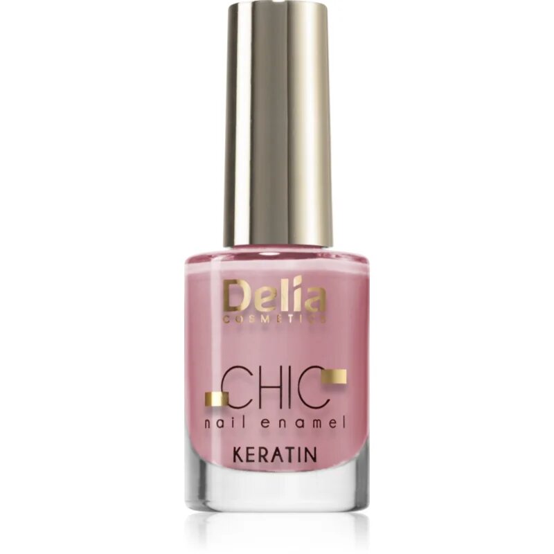 Delia Cosmetics Chic lak za nohte s keratinom odtenek Shimmer 05 11 ml