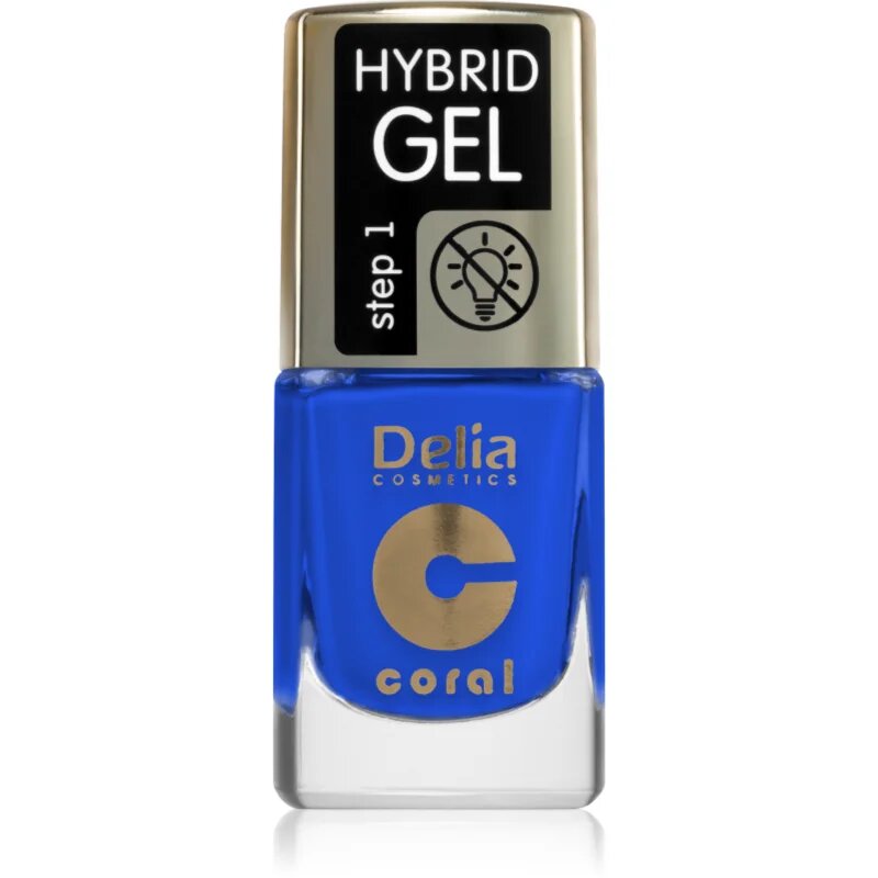 Delia Cosmetics Coral Hybrid Gel gel lak za nohte brez uporabe UV/LED lučke odtenek 126 11 ml