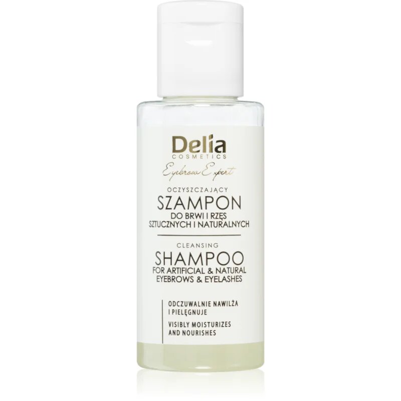 Delia Cosmetics Eyebrow Expert čistilni šampon za obrvi 50 ml