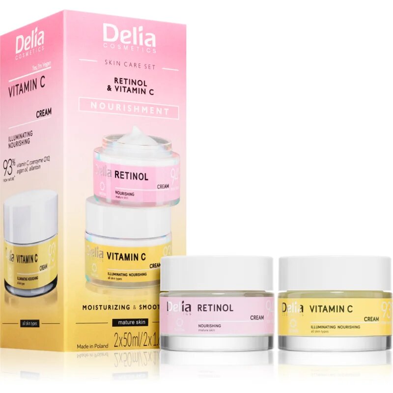 Delia Cosmetics Face care set darilni set za obraz