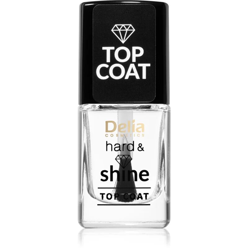 Delia Cosmetics Hard & Shine nadlak za nohte z dolgoobstojnim učinkom 11 ml