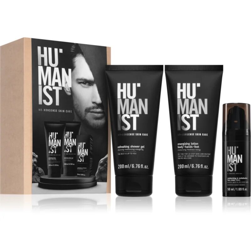Delia Cosmetics Humanist darilni set za moške