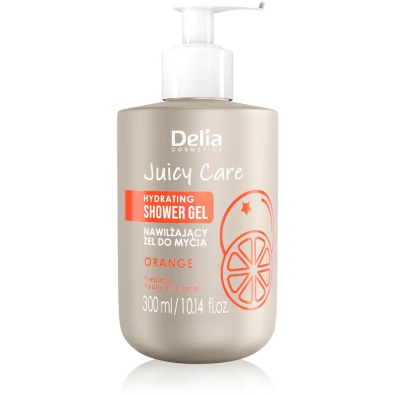 Delia Cosmetics Juicy Care Orange vlažilen gel za prhanje 300 ml