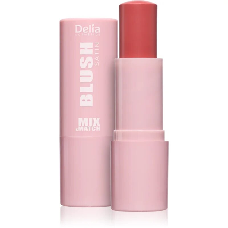 Delia Cosmetics Mix&Match Blush Satin večnamensko ličilo za oči ustnice in obraz odtenek 01 Powder Peach 9 g