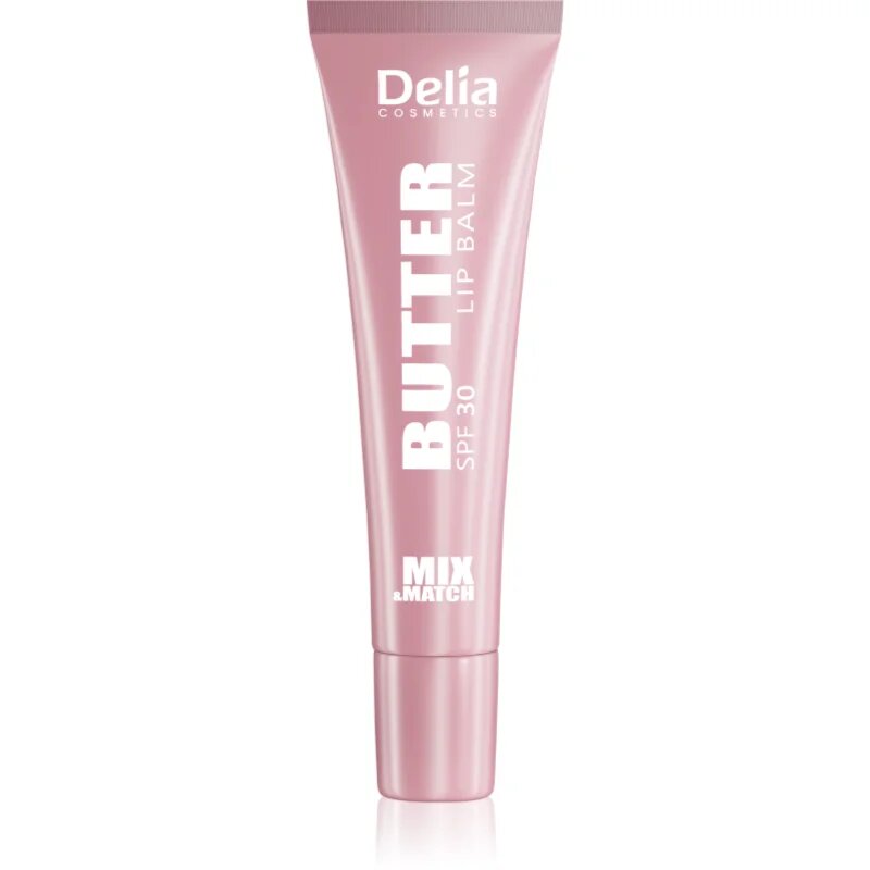Delia Cosmetics Mix&Match Butter Lip Balm tonirani balzam za ustnice SPF 30 odtenek Coffe Break 10 ml