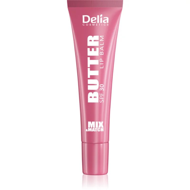 Delia Cosmetics Mix&Match Butter Lip Balm tonirani balzam za ustnice SPF 30 odtenek Date Tine 10 ml