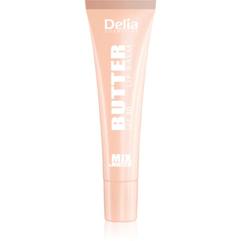Delia Cosmetics Mix&Match Butter Lip Balm tonirani balzam za ustnice SPF 30 odtenek Fresh Start 10 ml