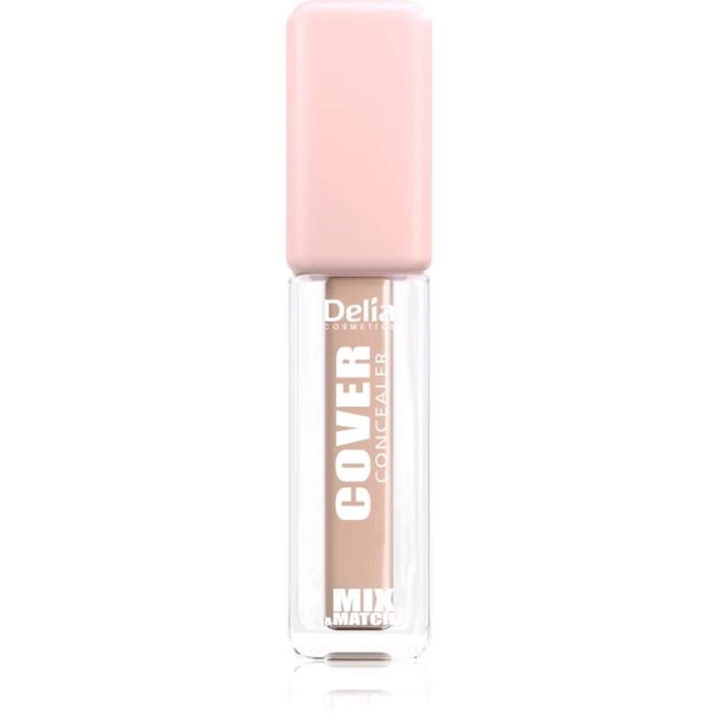 Delia Cosmetics Mix&Match Cover Concealer tekoči prekrivni korektor odtenek 02 Light Beige 6 ml