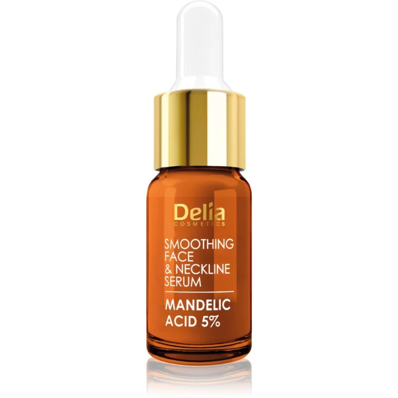 Delia Cosmetics Professional Face Care Mandelic Acid Gladilni serum z mandljevo kislino za obraz vrat in dekolte 10 ml