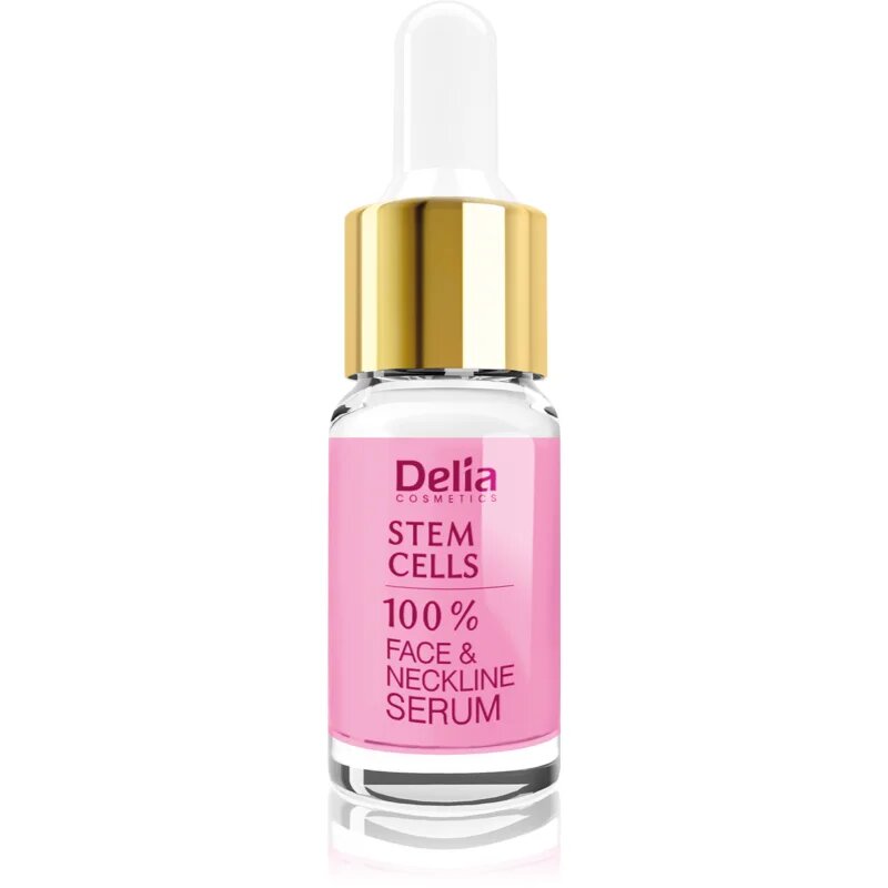 Delia Cosmetics Professional Face Care Stem Cells intenzivni učvrstitveni serum proti gubam z matičnimi celicami za obraz vrat in dekolte 10 ml