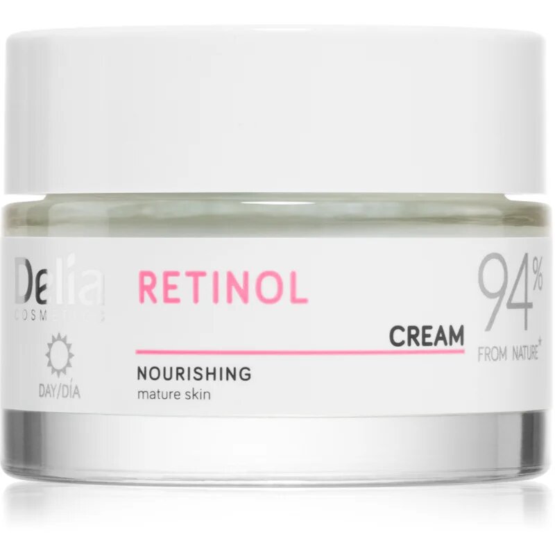 Delia Cosmetics Retinol Nourishing Day Cream dnevna krema s pomlajevalnim učinkom 50 ml