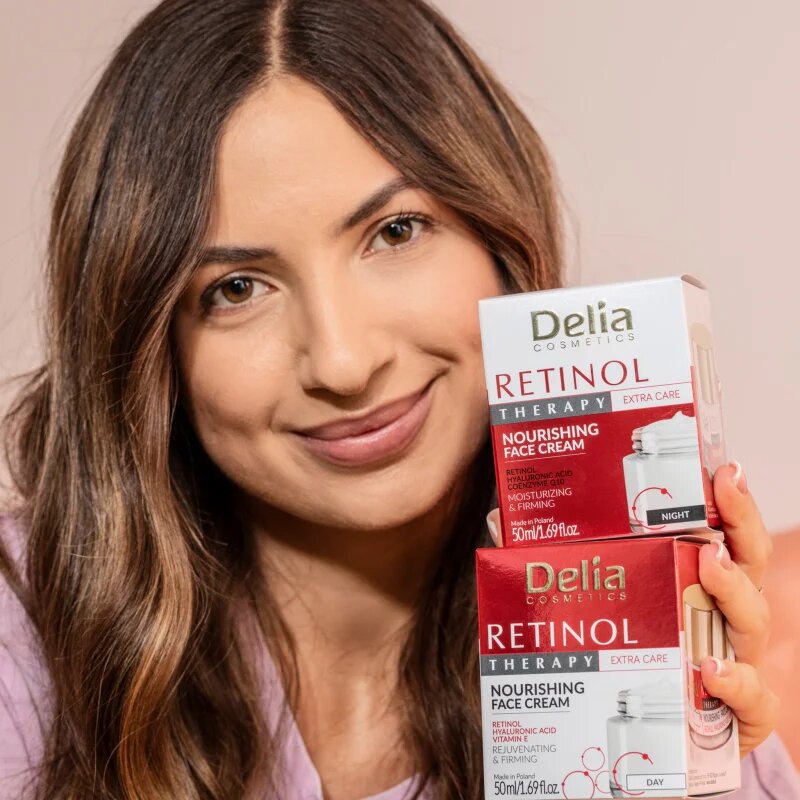 Delia Cosmetics Retinol Therapy učvrstitvena in hranilna krema 50 ml