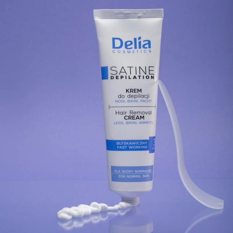 Delia Cosmetics Satine Depilation 3 min Fast Working depilacijska krema 100 ml