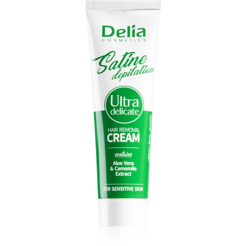 Delia Cosmetics Satine Depilation Ultra-Delicate depilacijska krema za občutljivo kožo