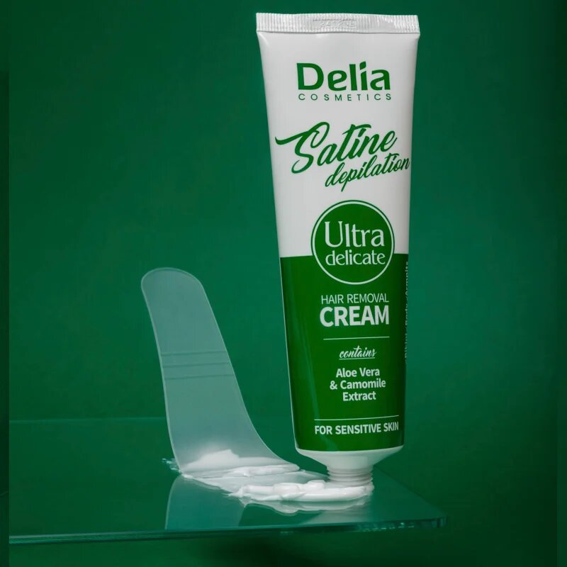 Delia Cosmetics Satine Depilation Ultra-Delicate depilacijska krema za občutljivo kožo