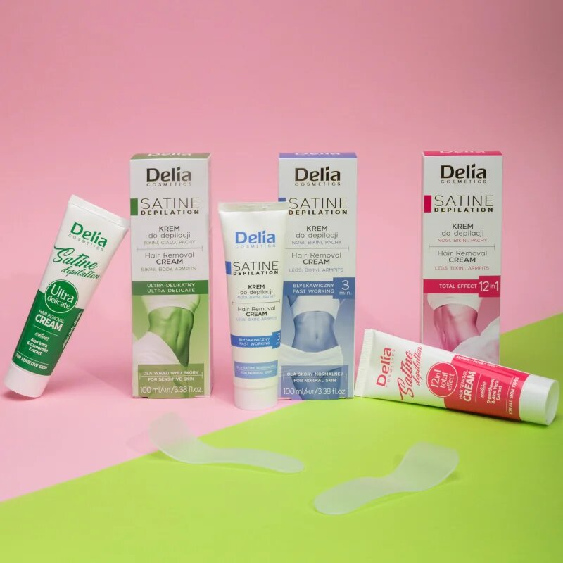 Delia Cosmetics Satine Depilation Ultra-Delicate depilacijska krema za občutljivo kožo