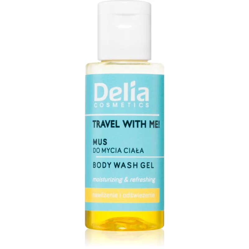 Delia Cosmetics Travel with me gel za prhanje 50 ml