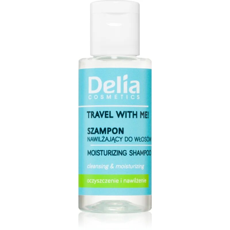 Delia Cosmetics Travel with me vlažilni šampon 50 ml