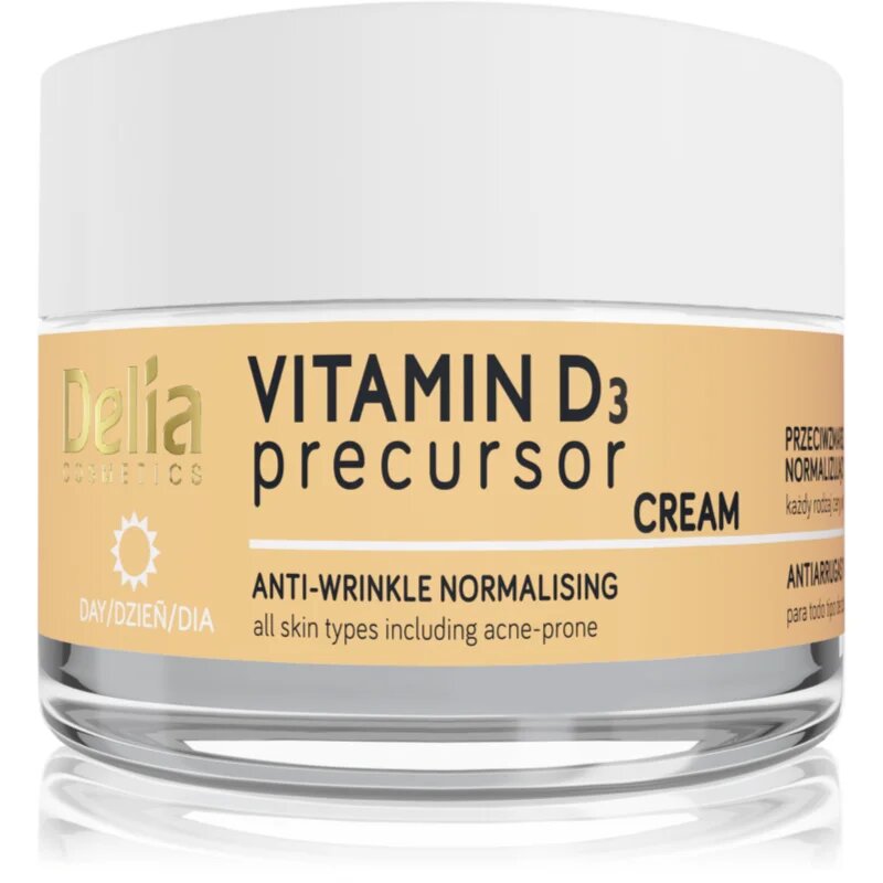 Delia Cosmetics Vitamin D3 Precursor dnevna krema proti gubam 50 ml