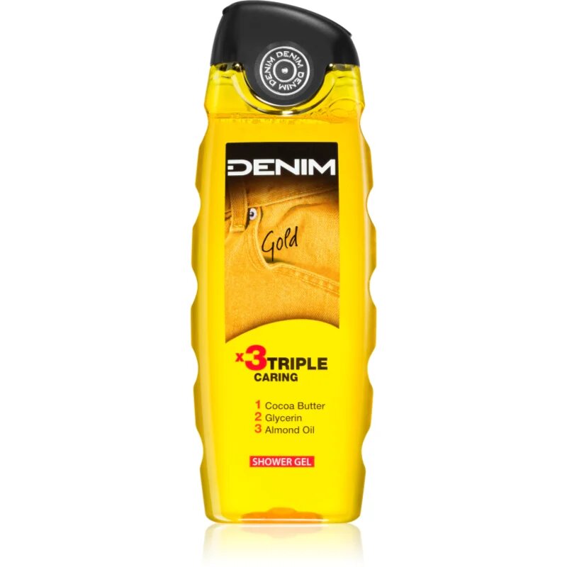 Denim Gold gel za prhanje za moške 400 ml
