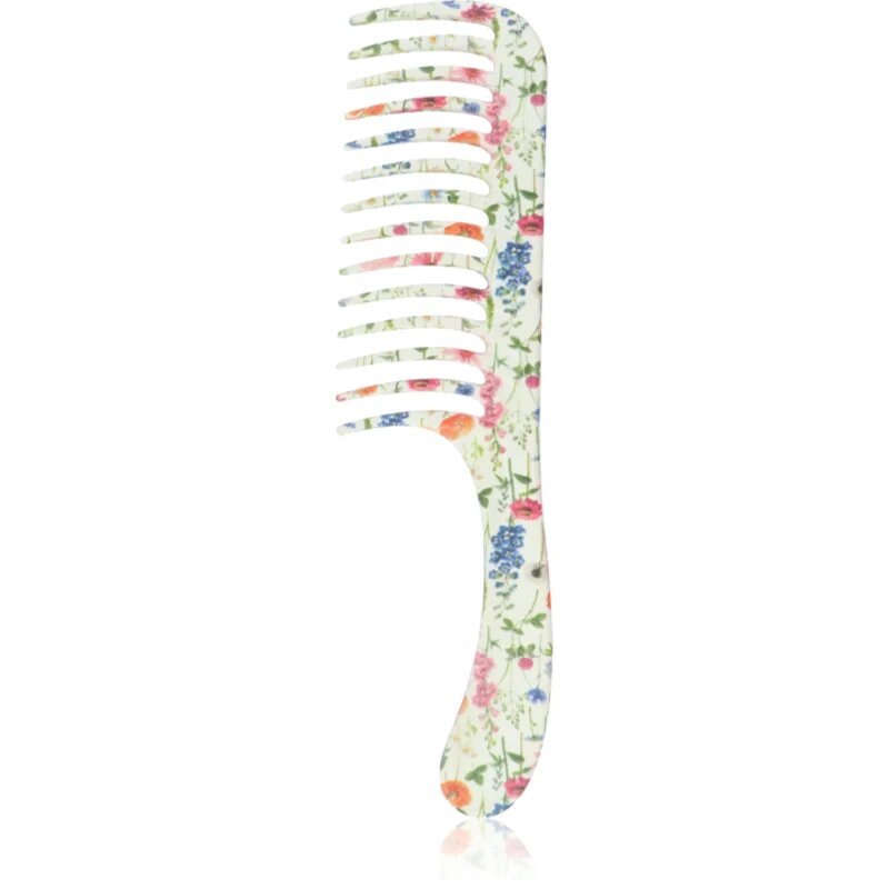 Denman Floral Fantasies D28 Wide Tooth Detangler Comb glavnik za lase 1 kos