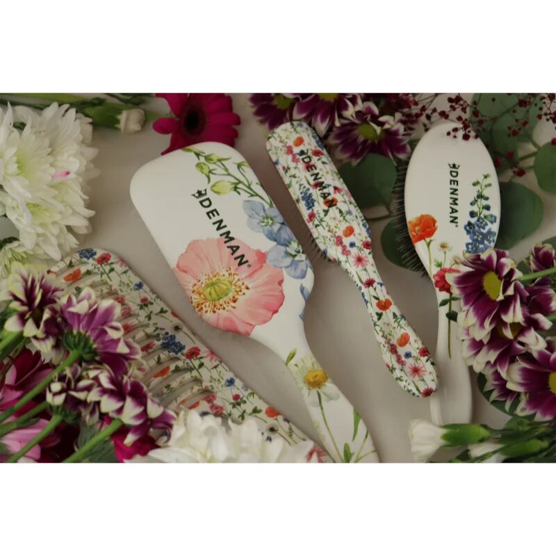 Denman Floral Fantasies D3 Original Styler & Curl Definer glavnik za lase 1 kos