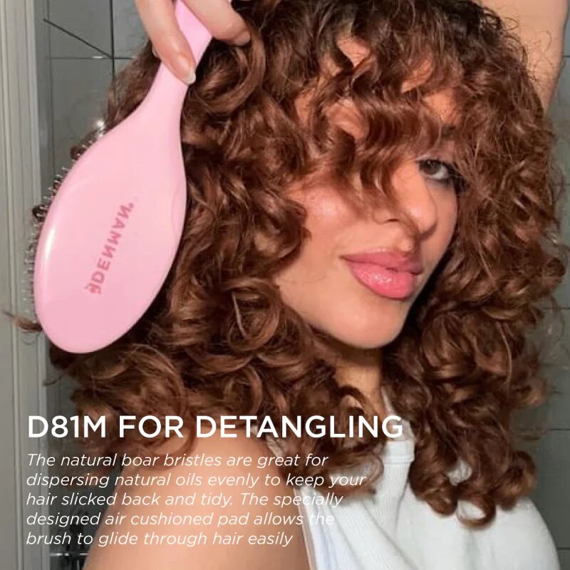 Denman Style D81M Style and Shine Brush glavnik za glajenje las Pink Crush 1 kos
