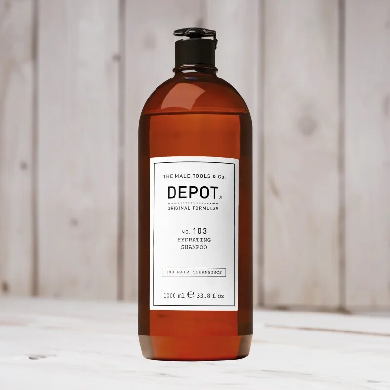 Depot 100 HAIR CLEANSING NO. 103 HYDRATING SHAMPOO vlažilni šampon 1000 ml