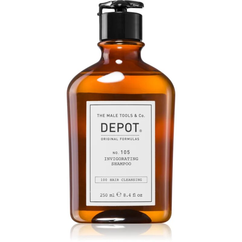 Depot 100 HAIR CLEANSING NO. 105 INVIGORATING SHAMPOO šampon za okrepitev las proti izpadanju las 250 ml