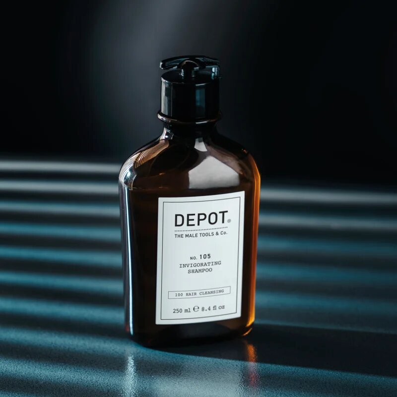 Depot 100 HAIR CLEANSING NO. 105 INVIGORATING SHAMPOO šampon za okrepitev las proti izpadanju las 250 ml