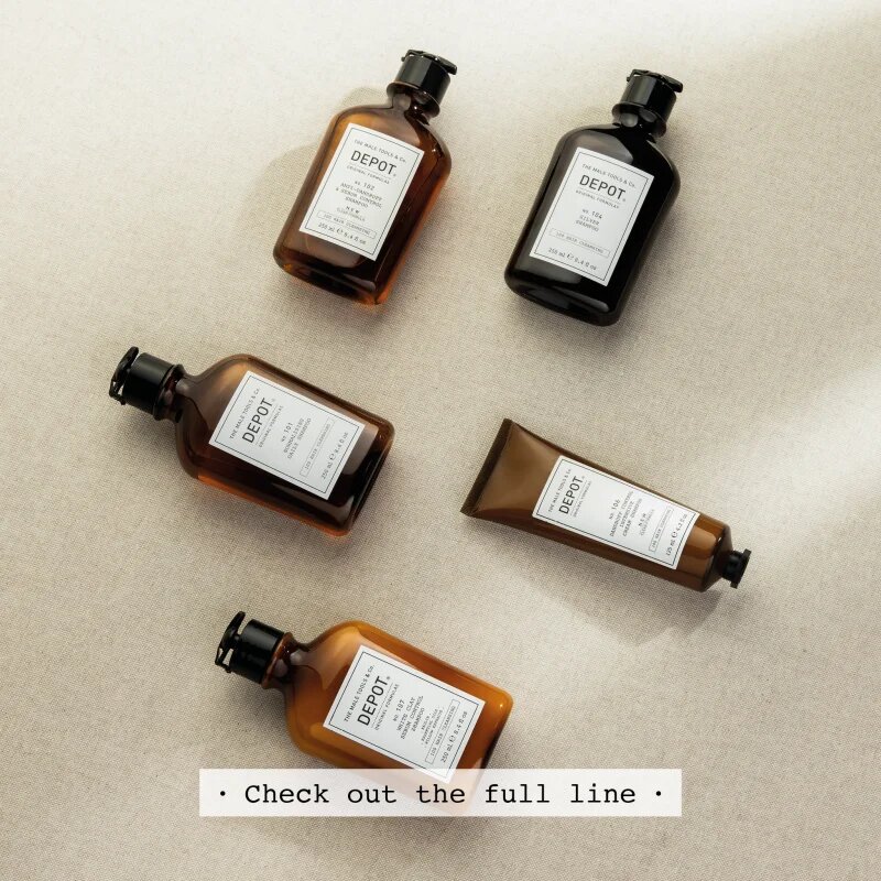 Depot 100 HAIR CLEANSING NO. 107 WHITE CLAY SEBUM SHAMPOO čistilni šampon za mastne lase in lasišče 250 ml