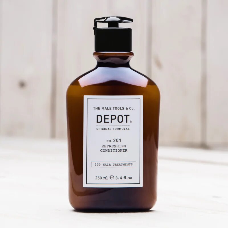 Depot 200 HAIR TREATMENTS NO. 201 REFRESHING CONDITIONER vlažilni balzam za sijaj in mehkobo las 250 ml