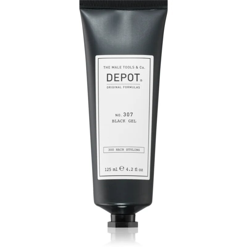 Depot 300 HAIR STYLING NO. 307 BLACK GEL stiling gel za temne lase 125 ml