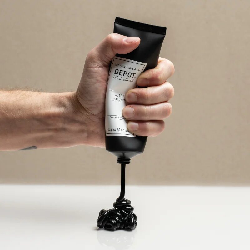 Depot 300 HAIR STYLING NO. 307 BLACK GEL stiling gel za temne lase 125 ml