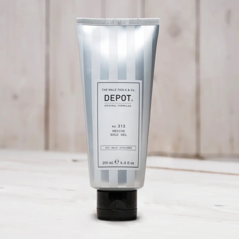 Depot 300 HAIR STYLING NO. 313 MEDIUM HOLD GEL gel za lase za fiksacijo in obliko 200 ml