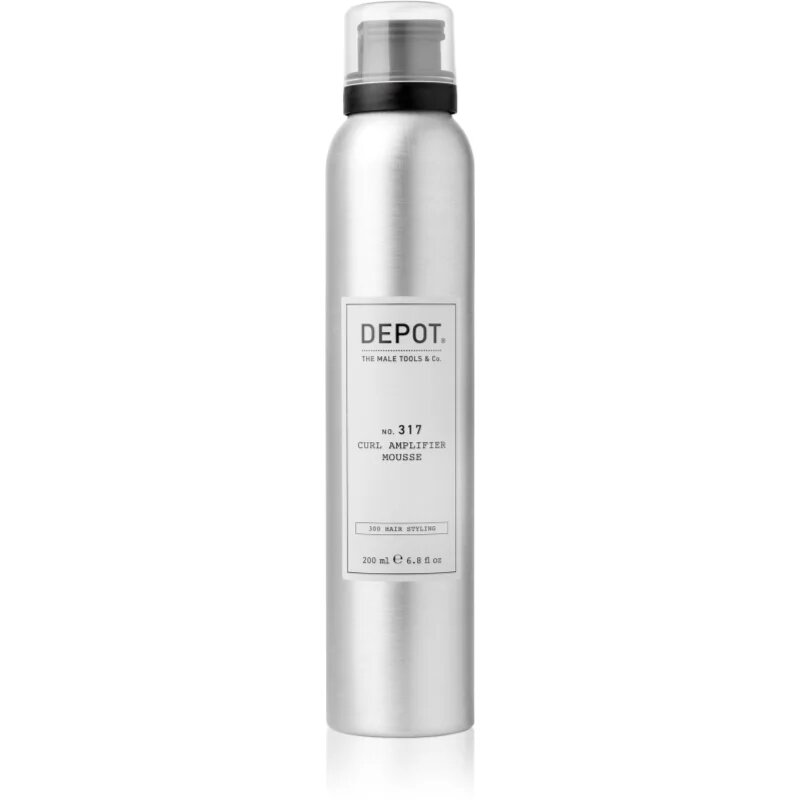 Depot 300 HAIR STYLING NO. 317 CURL AMPLIFIER MOUSSE pena za lase za definicijo kodrov za obliko 200 ml