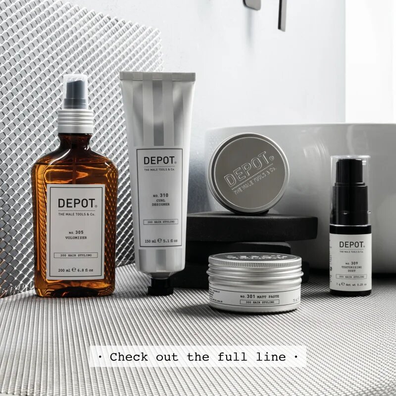 Depot 300 HAIR STYLING NO. 317 CURL AMPLIFIER MOUSSE pena za lase za definicijo kodrov za obliko 200 ml