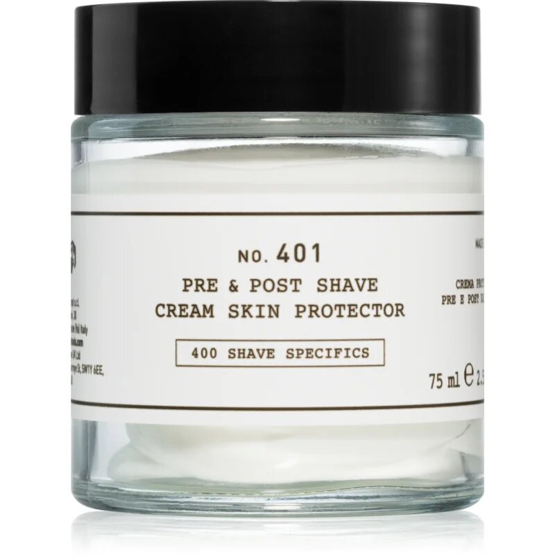 Depot 400 SHAVE SPECIFICS NO. 401 PRE & POST SHAVE CREAM SKIN PROTECTOR zaščitna krema za britje 75 ml