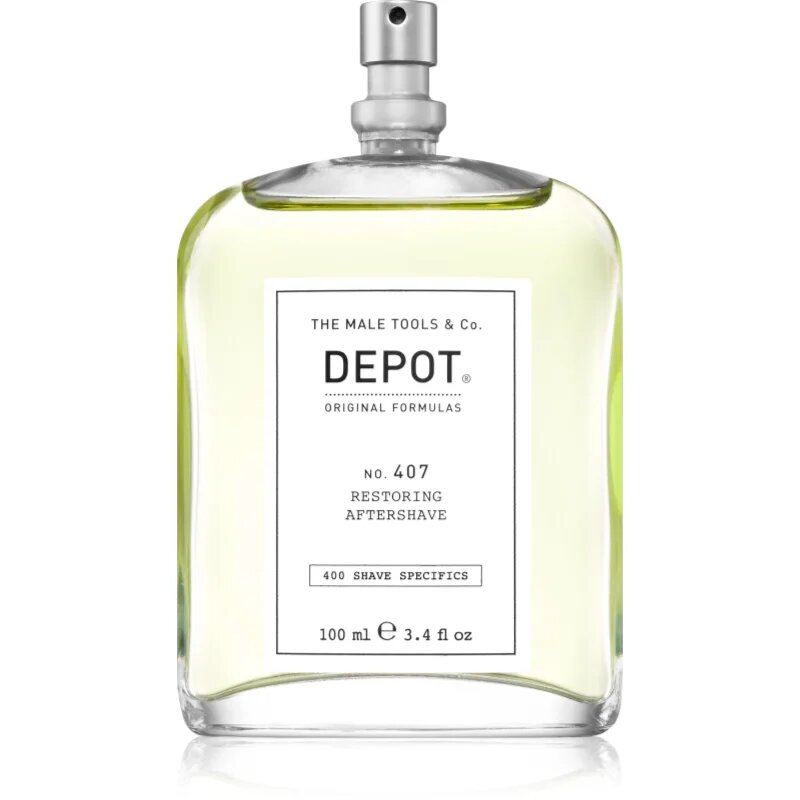 Depot 400 SHAVE SPECIFICS NO. 407 RESTORING AFTERSHAVE osvežilna voda za po britju 100 ml