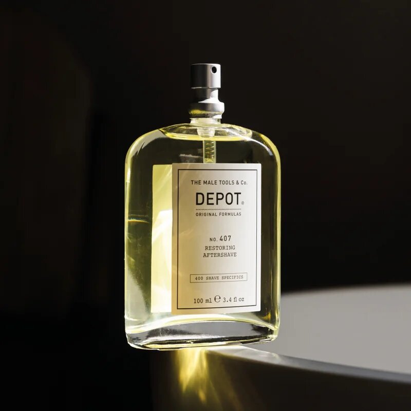 Depot 400 SHAVE SPECIFICS NO. 407 RESTORING AFTERSHAVE osvežilna voda za po britju 100 ml