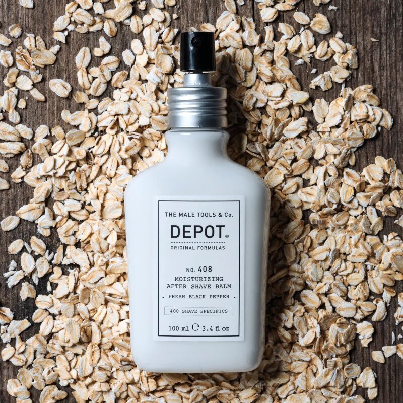 Depot 400 SHAVE SPECIFICS NO. 408 MOISTURIZING AFTER SHAVE BALM vlažilni balzam za po britju Fresh Black Pepper 100 ml