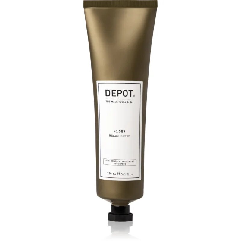 Depot 500 BEARD & MOUSTACHE SPECIFICS NO. 509 BEARD SCRUB piling za brado 150 ml